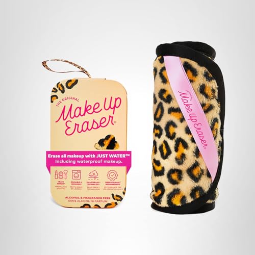 MakeUp Eraser PRO Leopard – produit réutilisable et lavable pour réduire les déchets