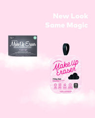 MakeUp Eraser PRO noir, gros plan sur les fibres minces et efficaces