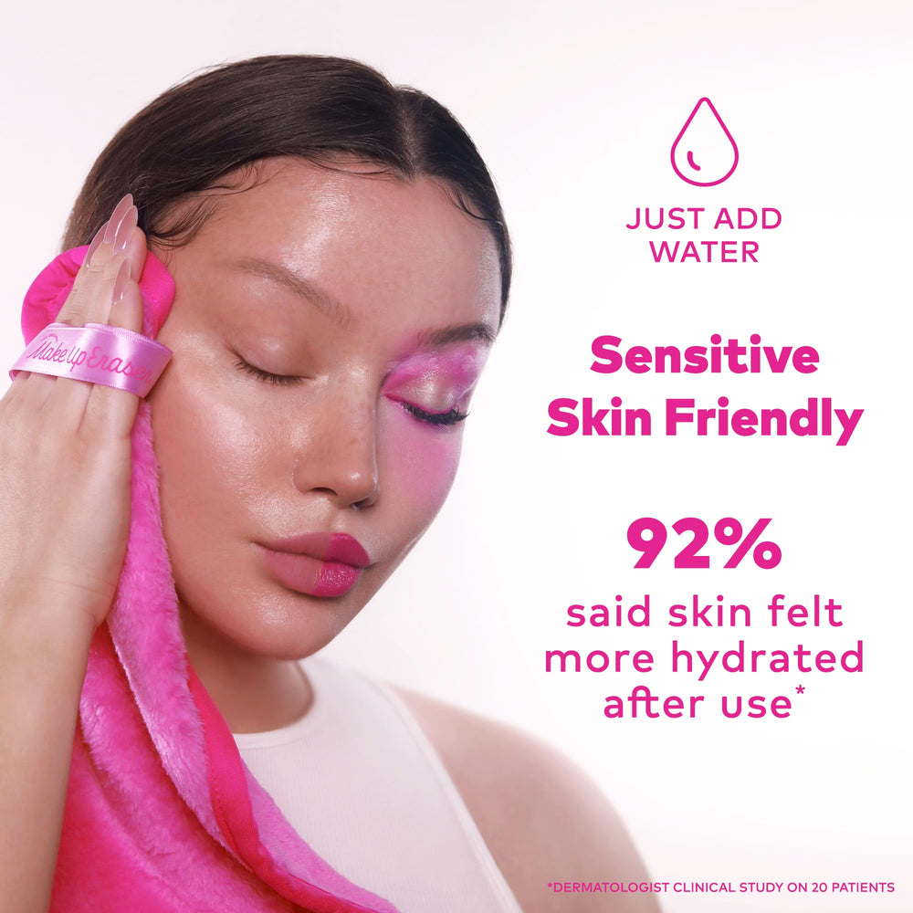 Réduction des déchets avec MakeUp Eraser Pro équivalent à 3600 lingettes.