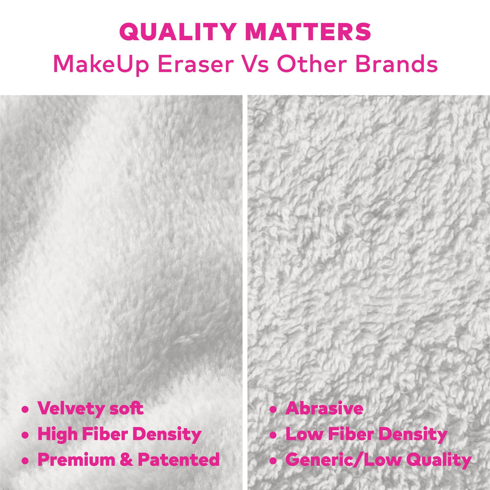 MakeUp Eraser tissu microfibre doux sans alcool: soin doux pour la peau