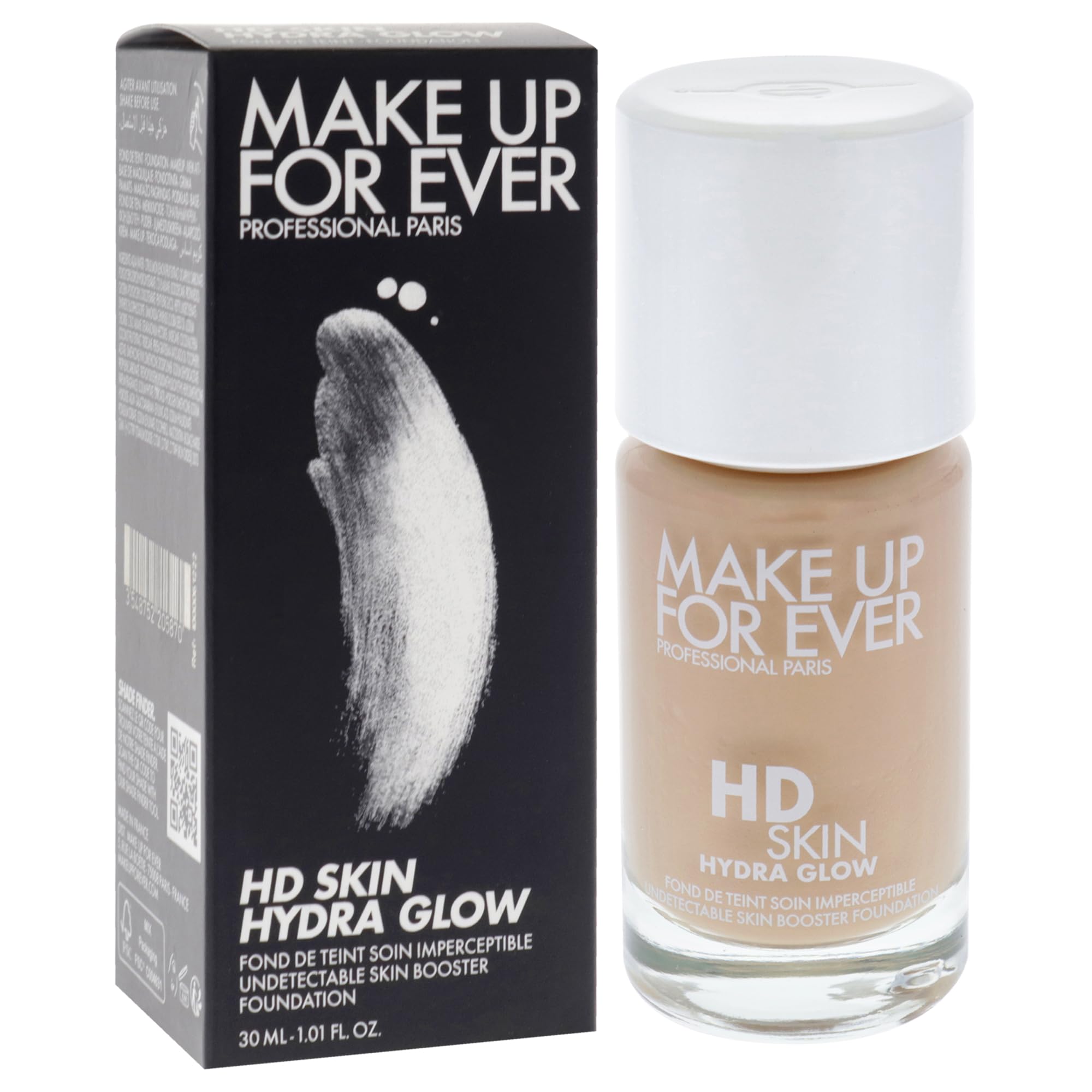 Applicateur précis pour HD Skin Hydra Glow garantissant une application homogène.