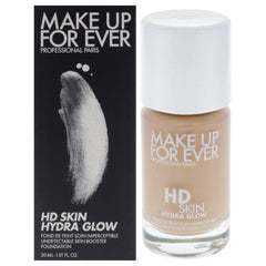 HD Skin Hydra Glow de Make Up For Ever: bouteille lumineuse prête à une peau éclatante.