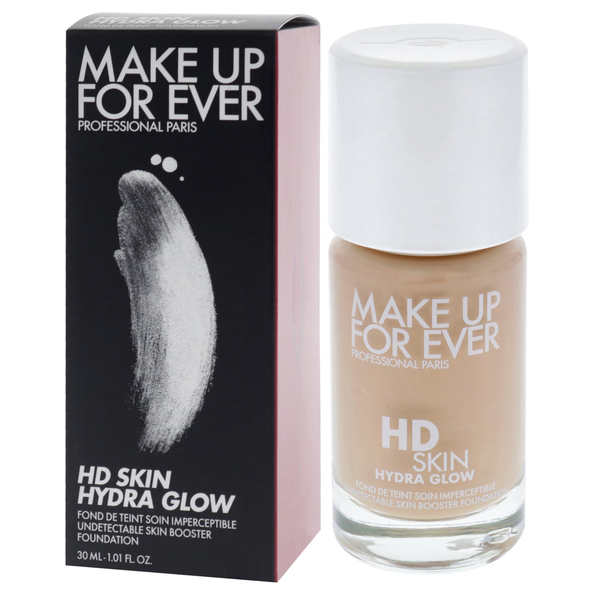 Teinte 2N22 Nude de HD Skin Hydra Glow pour un accord neutre.