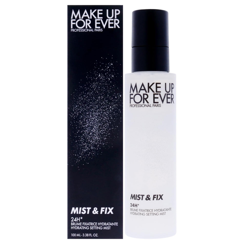 Make Up For Ever Mist et Fix, brume microfine qui fixe le maquillage et hydrate.