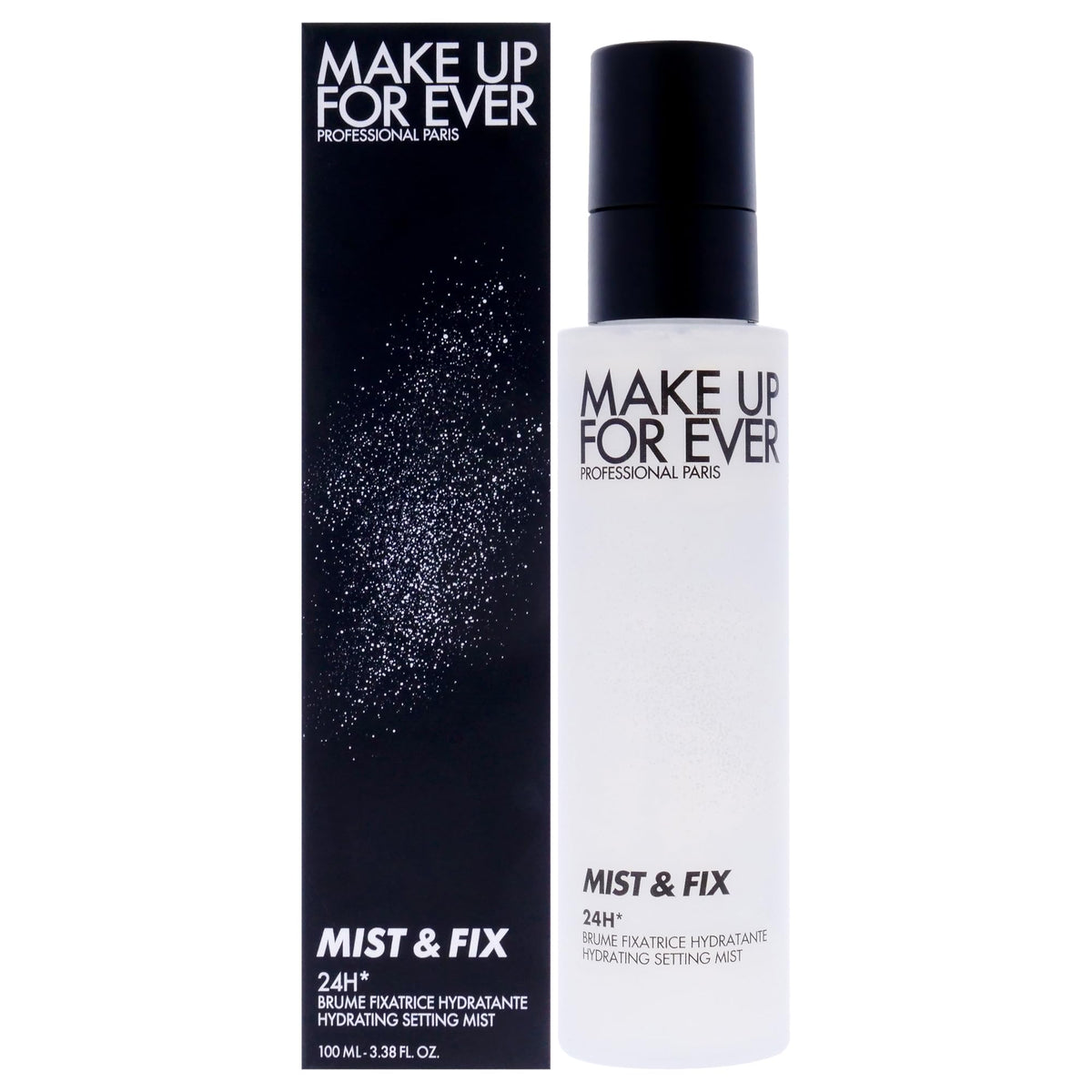 Make Up For Ever Mist et Fix, brume microfine qui fixe le maquillage et hydrate.