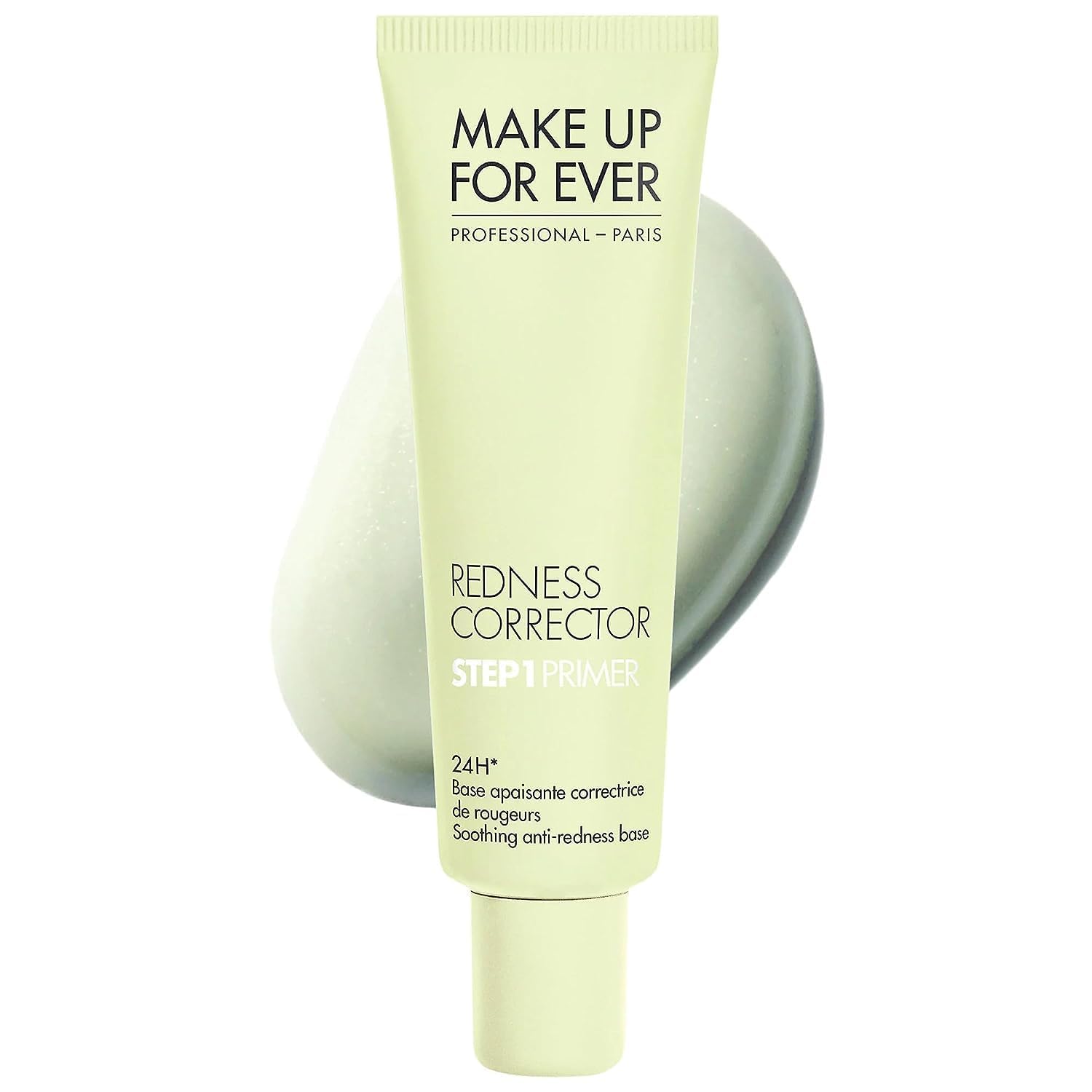 Make Up For Ever Étape 1 correcteur rougeurs en bouteille 1 oz, base lumineuse.