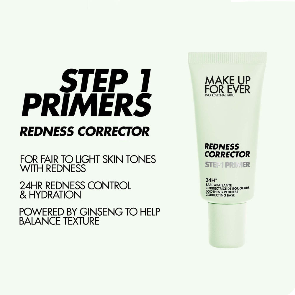 Texture crème légère et hydratante de Make Up For Ever Étape 1.