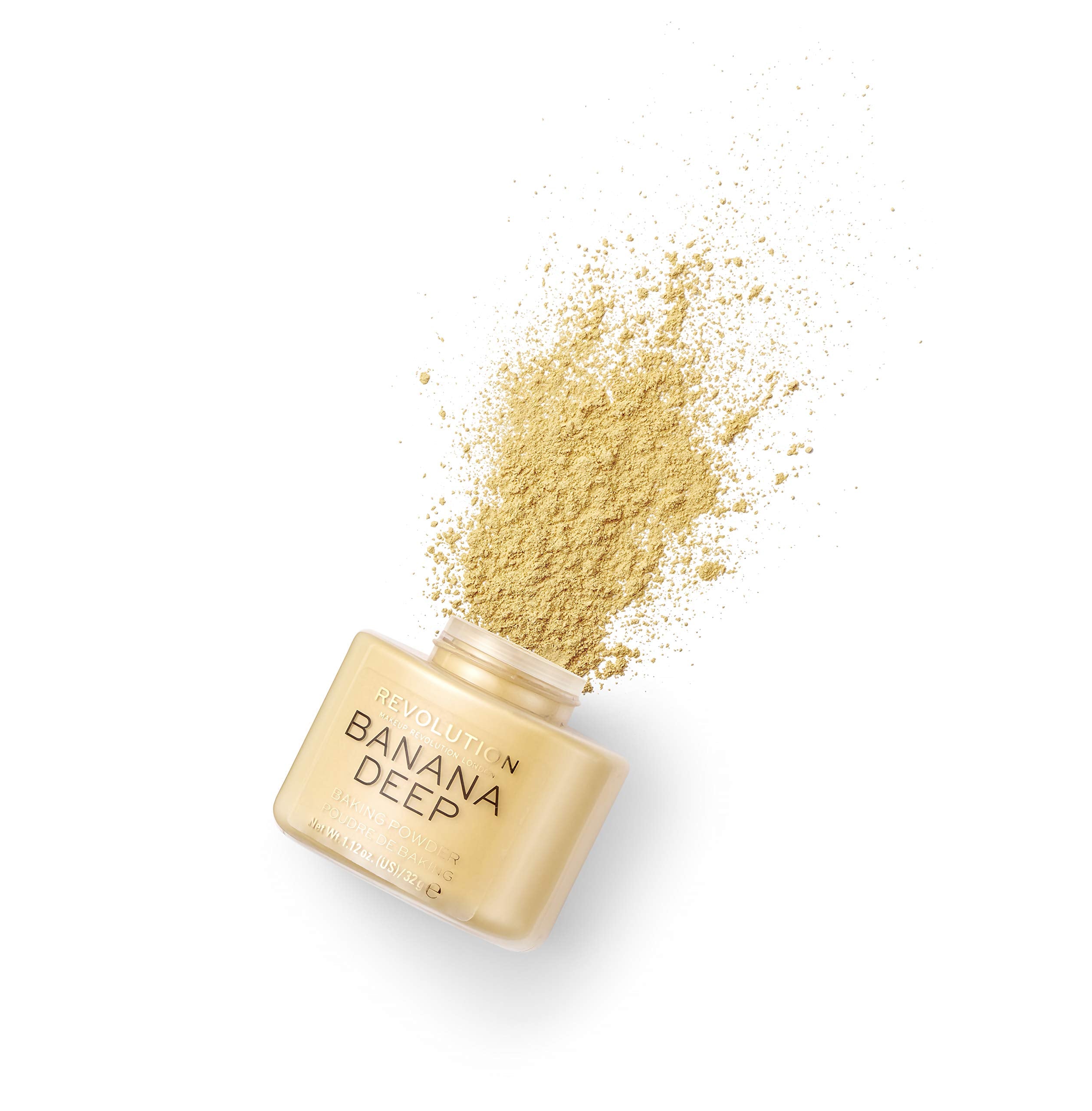 Makeup Revolution Poudre Libre Banane Profonde : convient aux carnations moyennes à foncées.