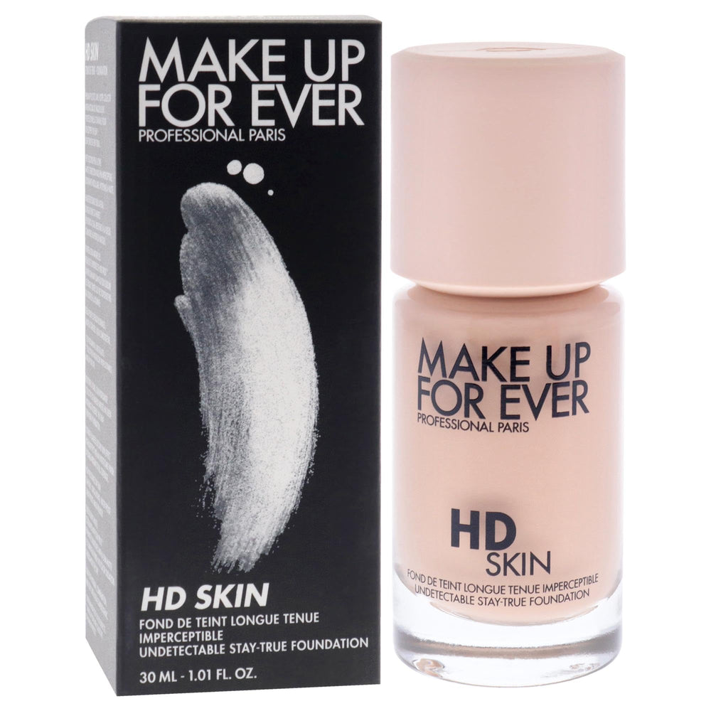 Make Up For Ever HD Skin 1R12 - application fluide et couverture modulable sur la peau