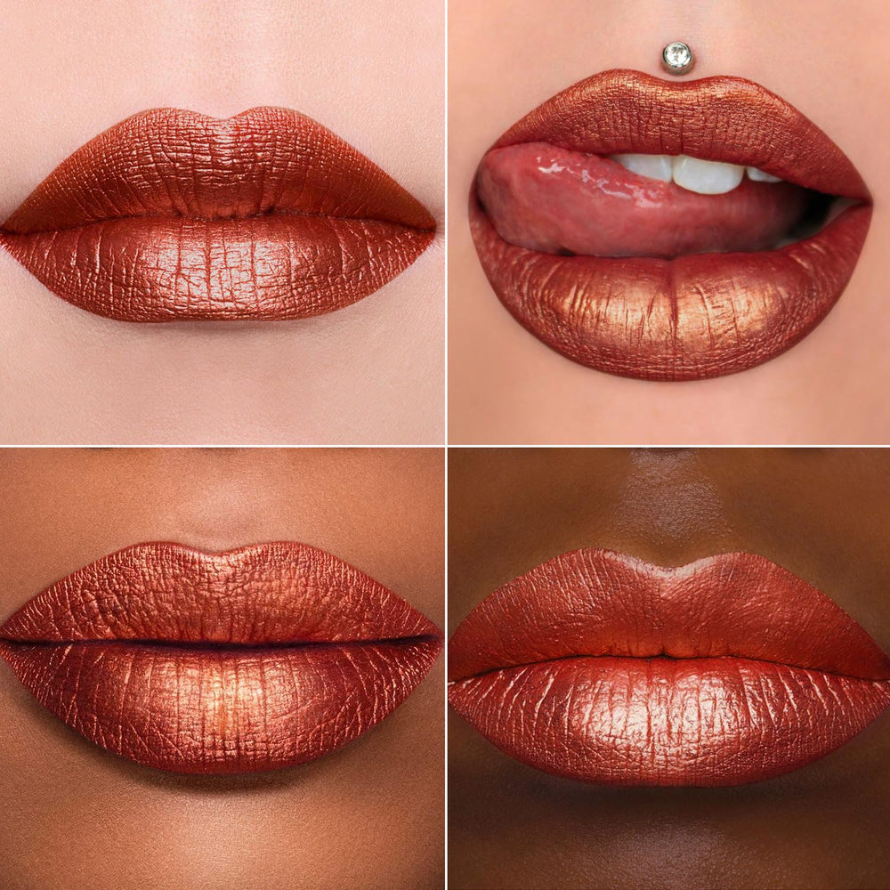 Échantillon rouge métallique MAKI YIKA BR08 Bad Romantic, couleur durable.