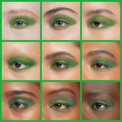 MAKI YIKA ombre-liquide paon-vert convient à tous les types de peau