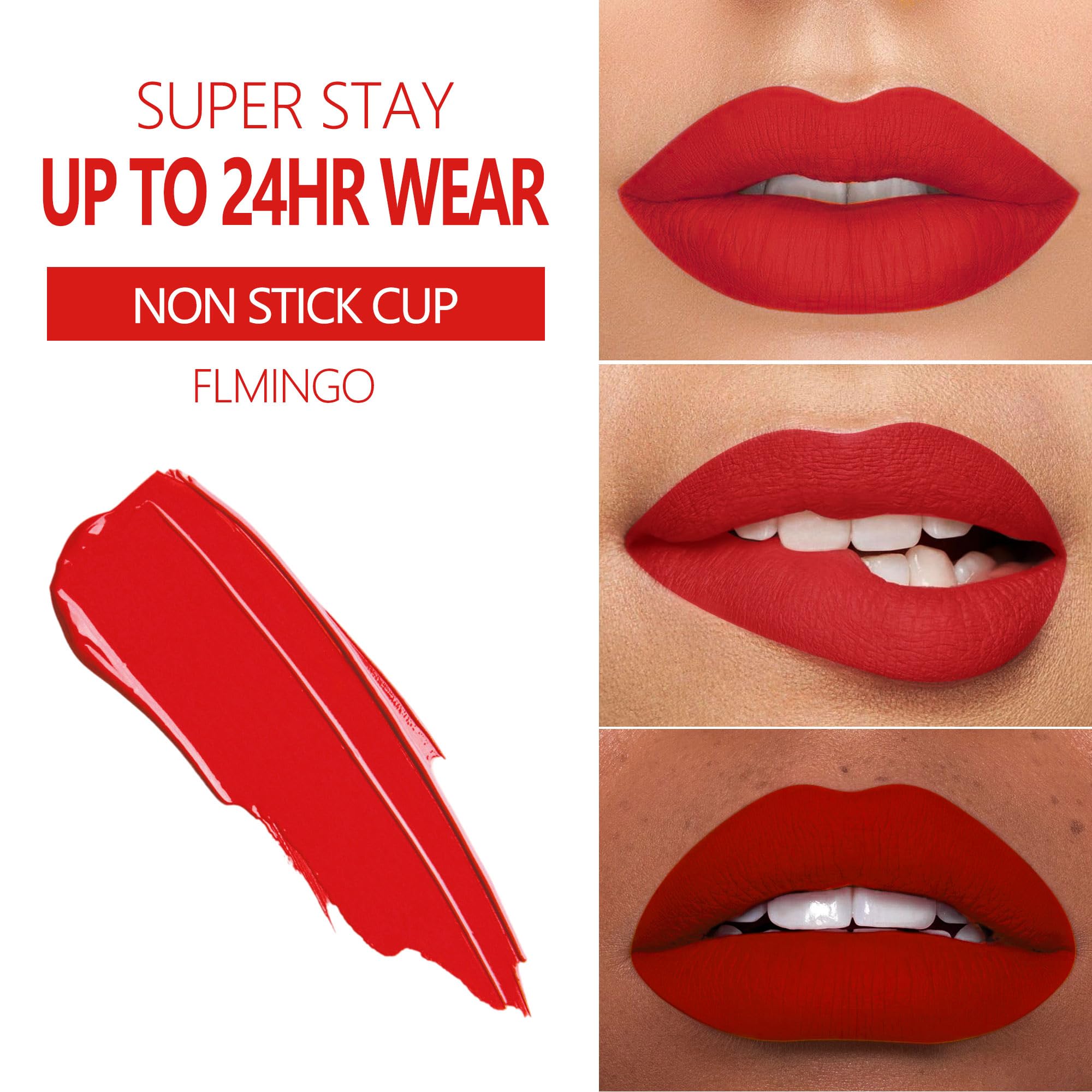 MAKI YIKA Rouge à Lèvres – application sur les lèvres, texture légère et confortable.