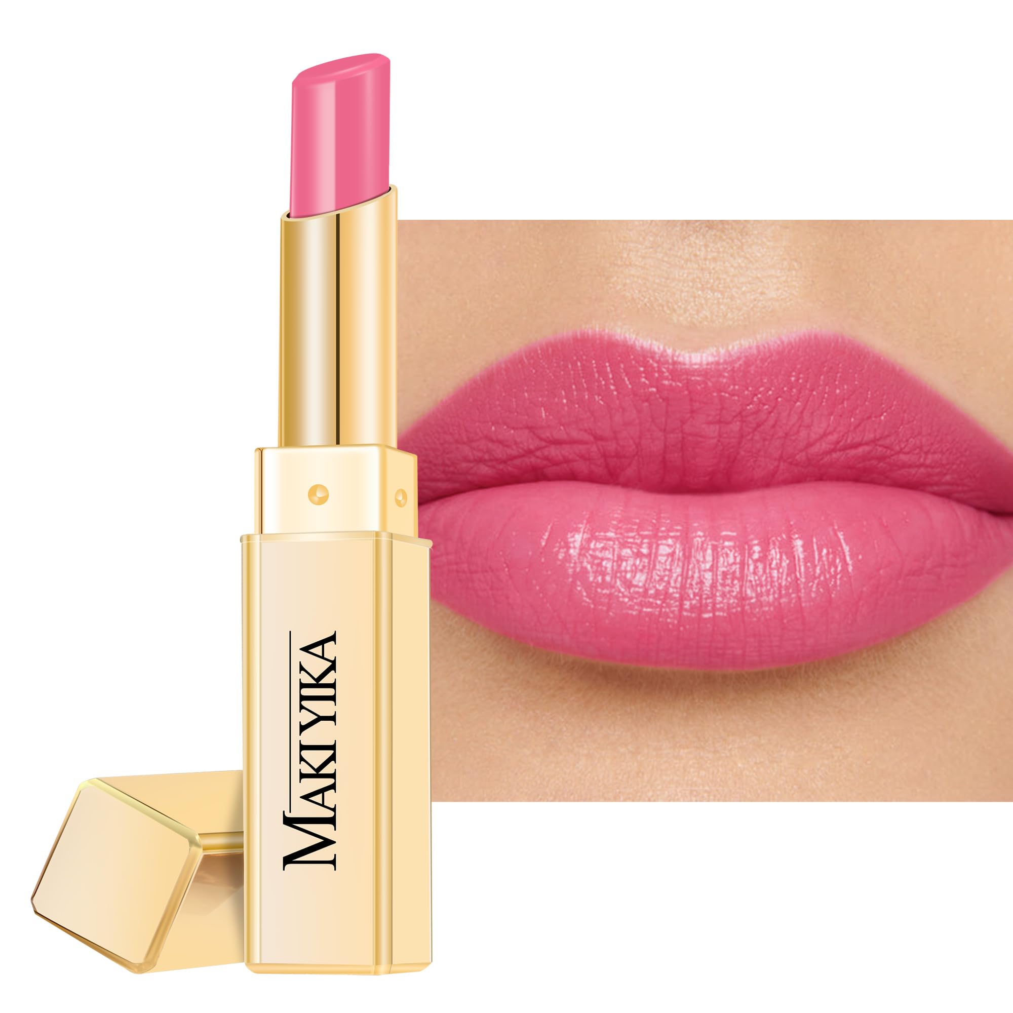 MAKI YIKA rouge a levres hydratant, texture lisse et hydratation durable pour levres seches