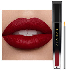 MAKI YIKA rouge à lèvres mat emballage élégant et allure sophistiquée