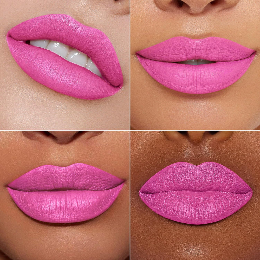 MAKI YIKA rouge rose matte, fini velouté et durable.