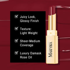 MAKI YIKA application-cremeuse: glisse facile et couleur uniforme.