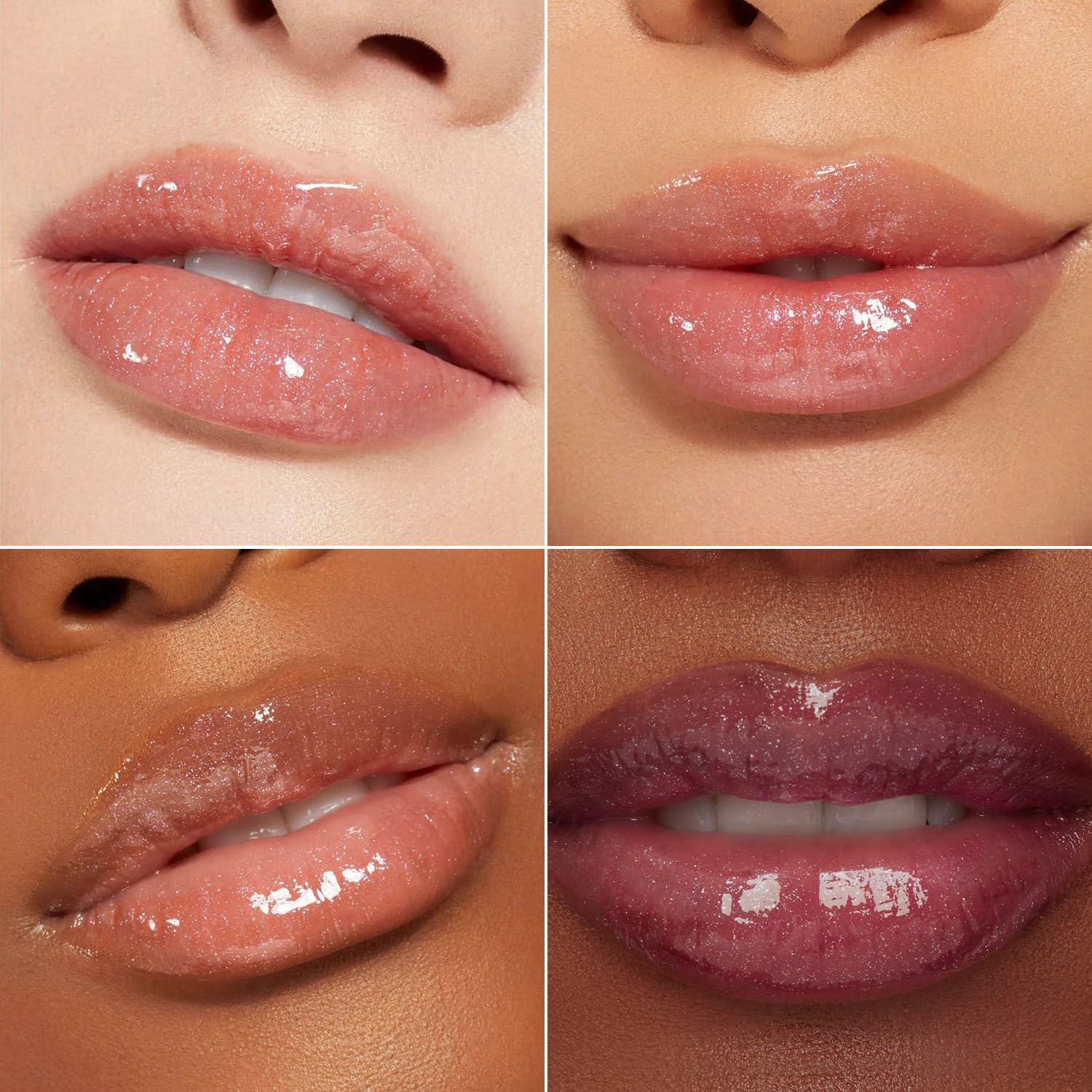 MAKI YIKA Clear Lip Gloss avec applicateur doux pour une application précise.