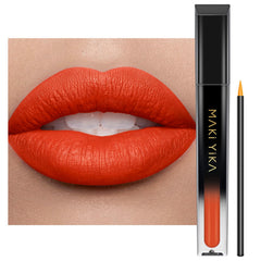 MAKI YIKA rouge orange – application fluide pour un résultat précis