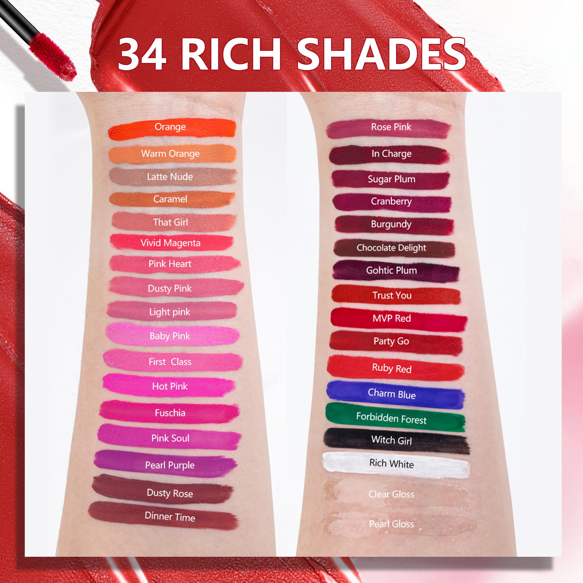 MAKI YIKA rouge orange – cadeau idéal pour soirées et occasions