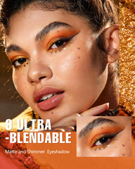 MAKI YIKA – yeux orange, pigmentation intense pour un rendu pro et précis.