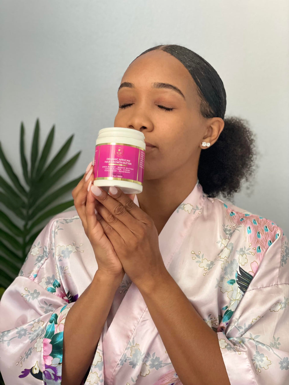 Routine hebdomadaire ou bihebdomadaire possible avec Beurre Chebe Makof Beauty.