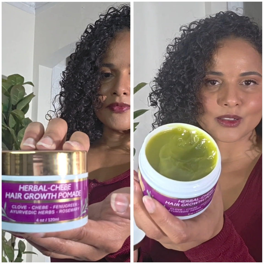 MAKOF BEAUTY Chebe Pomade Bordures Cheveux — facilite le lissage des contours et baby hairs