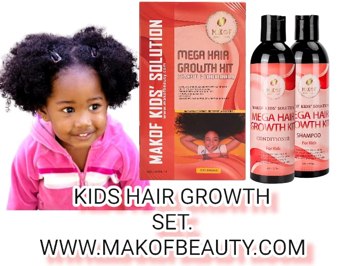 Makof Conditionneur Enfant – bouteille, démêlage facilité et cheveux fragiles protégés.