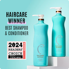 Après-shampoing brillance et texture Malibu C, renforce l’élasticité et la douceur.
