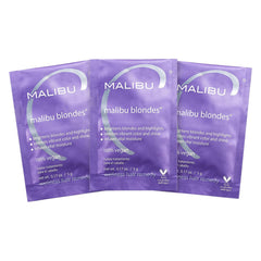 Malibu C Blondes Wellness Remède décoloration: atténue les tons indésirables et ravive la couleur blonde.