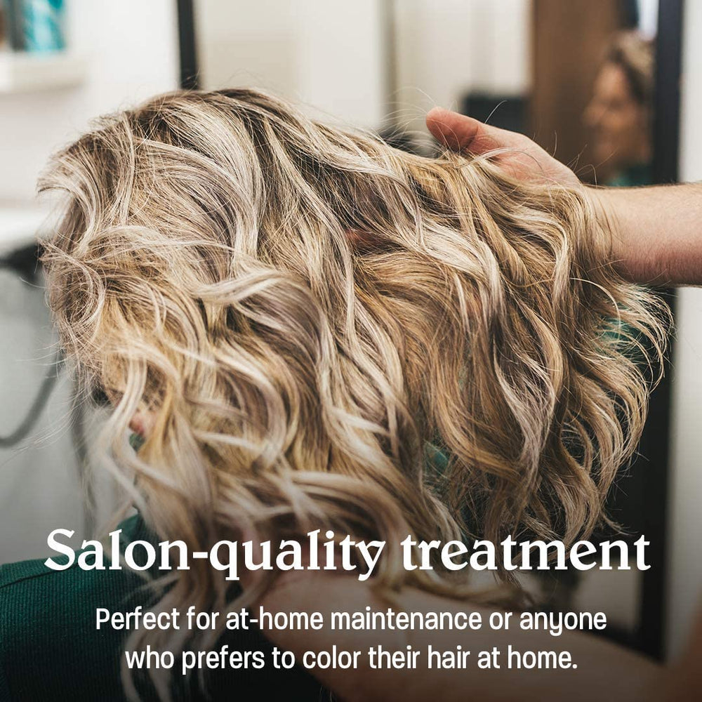 Formule vegan sans cruauté du Malibu C Blondes Wellness Remedy respectant les cheveux.