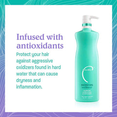 Malibu C Conditionneur Nageurs – étiquette du flacon, protection de la couleur.
