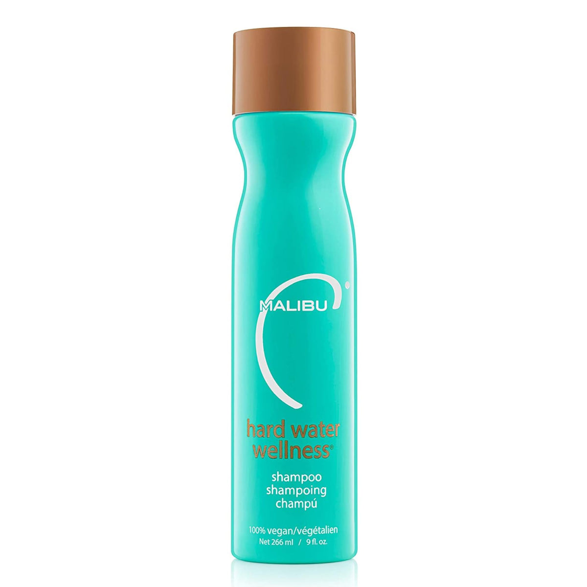 Malibu C Shampoing Eau Dure Bouteille: hydratation en profondeur et protection contre les minéraux.