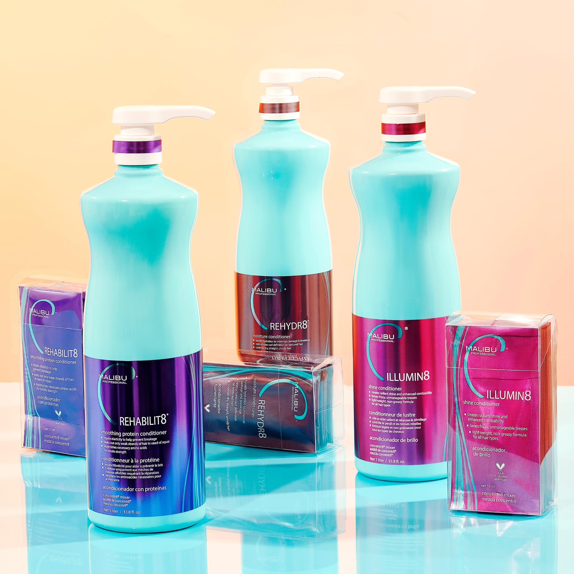 Formule vegan sans sulfates et sans parabènes dans Rehabilit8.
