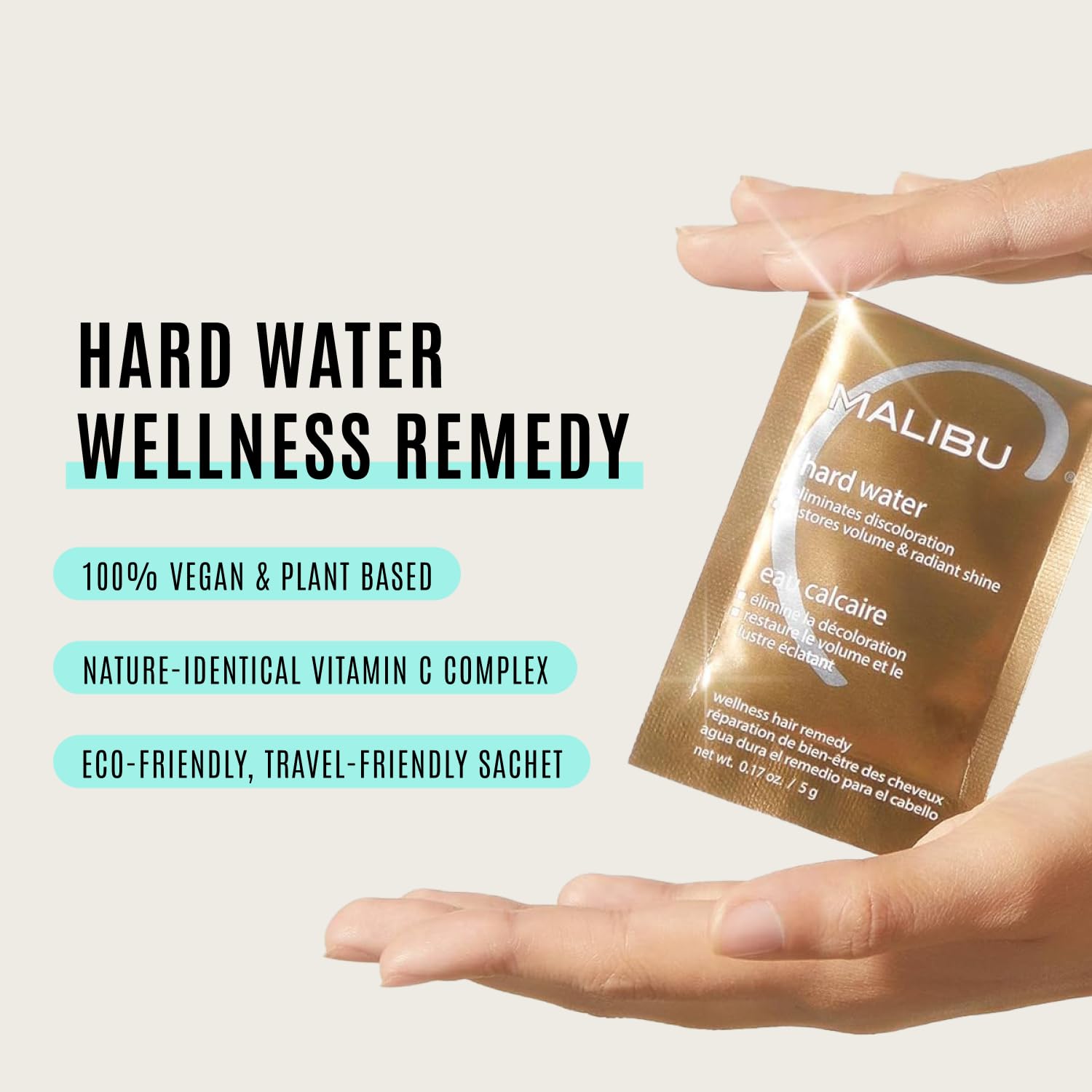 Malibu C Remède Eau Dure – dissoudre les cristaux, traitement simple et efficace