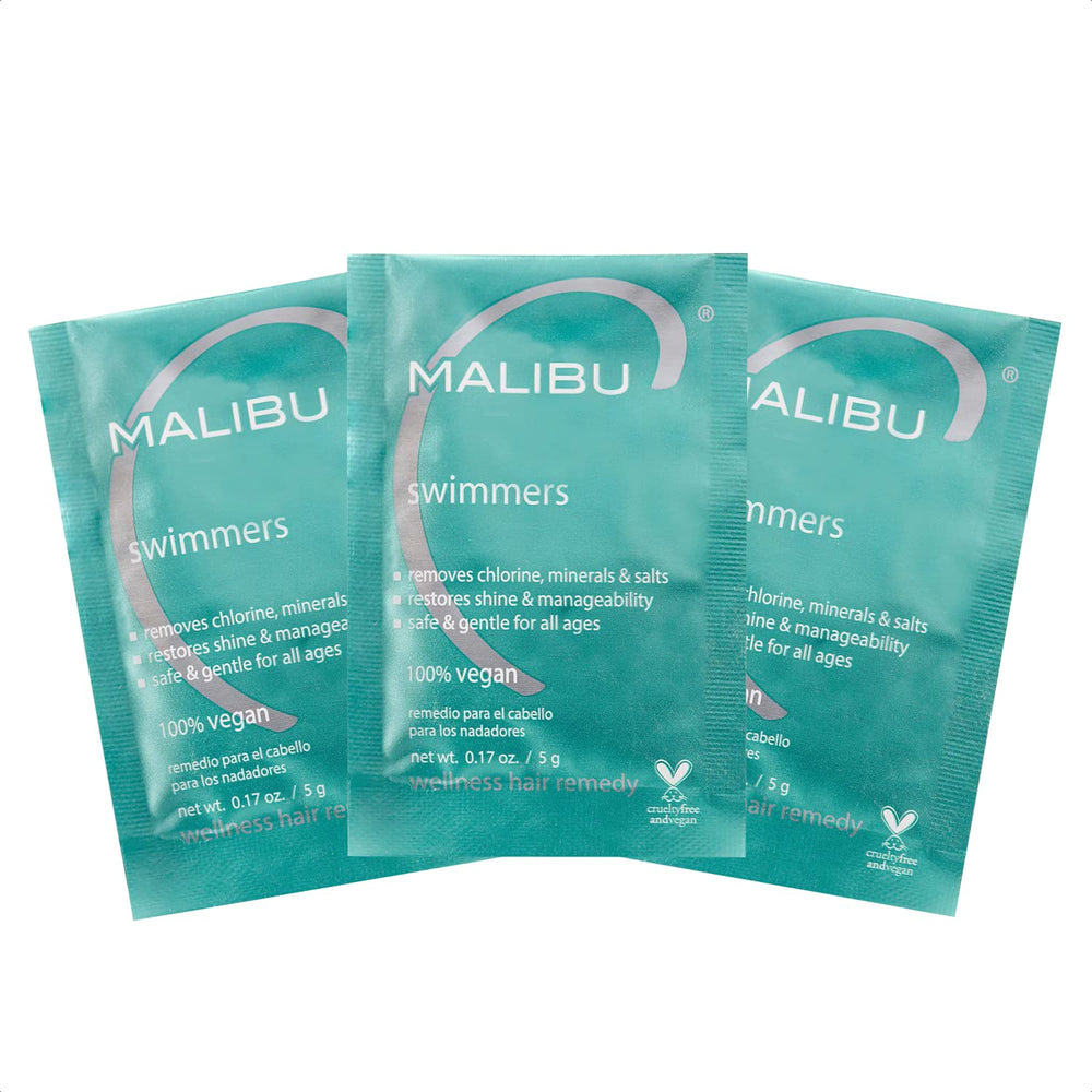Malibu C Remède Nageurs, bouteille prête à l’emploi après baignade.