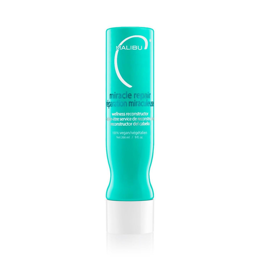 Malibu C réparateur miracle - la bouteille, démêlage facilité et hydratation.