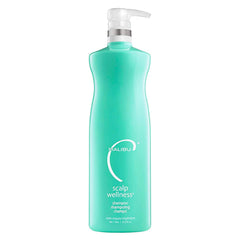 Malibu C Shampoing sans sulfate, bouteille visible, pour cuir chevelu frais et cheveux hydratés.
