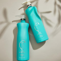 Malibu C Shampoing brillance nourrissante, cheveux éclatants et faciles à coiffer.