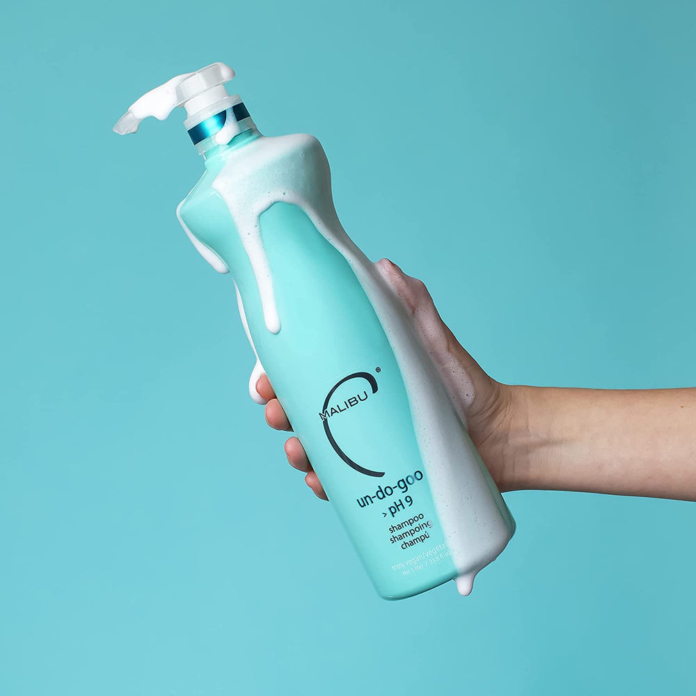 Ingrédients sans sulfate de Malibu C Un-Do-Goo pour routine douce.