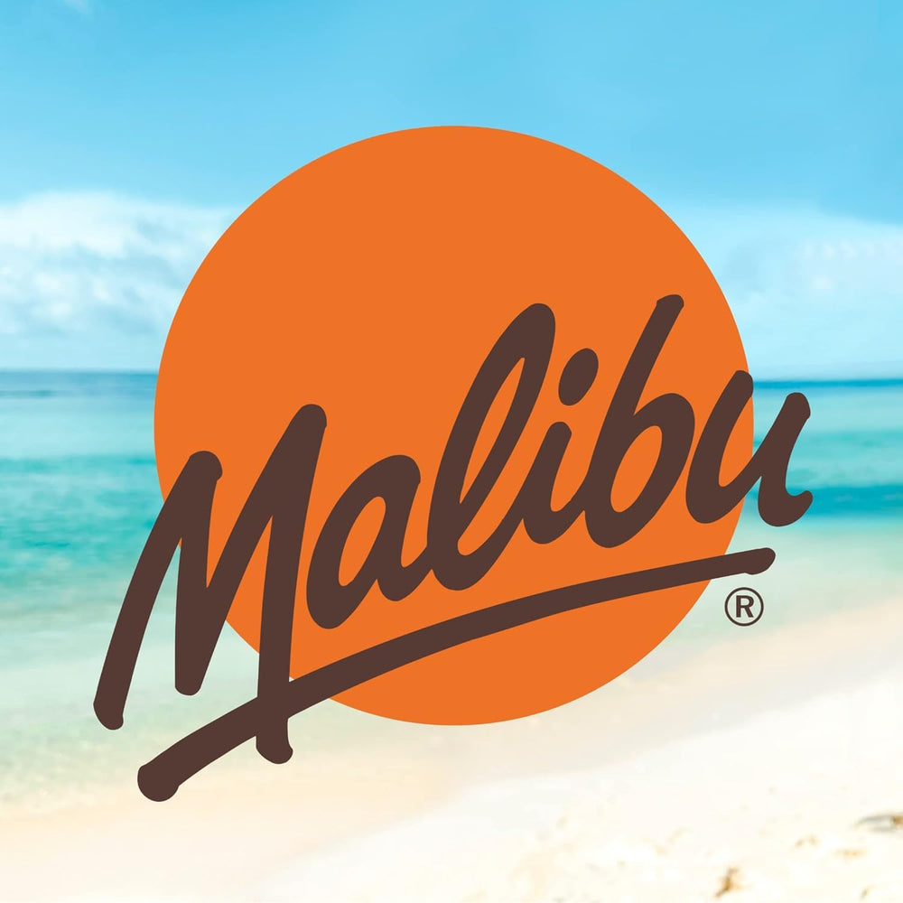 Malibu huile bronzante — utilisation extérieur en plein soleil.