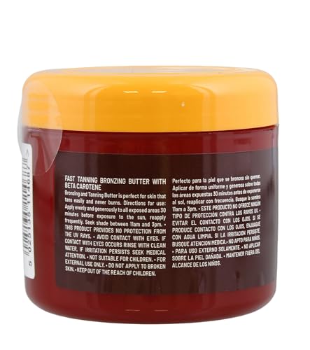 Gel Malibu Sun Fast Gel, formule propre sans colorants pour la peau.