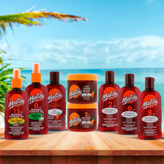 Malibu Sun Fast Gel vitamine E hydrate et apaise la peau.