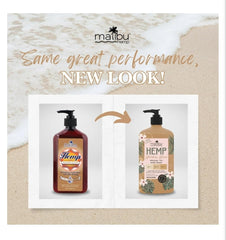 Texture crème Malibu Tan Hemp Golden Glow prête e0 s0etaler en douceur.