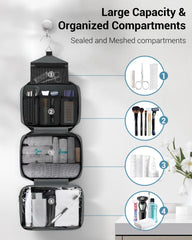 Trousse Maliton avec attache-douche, pratique pour accrocher dans la cabine