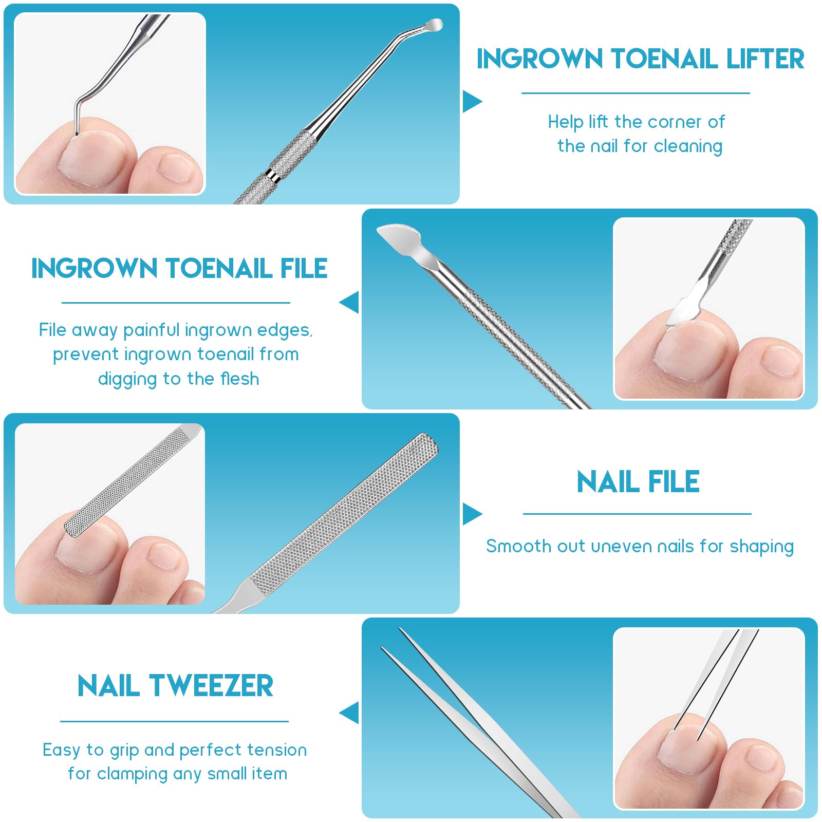 Lifter-ongle Maliyscent, soulève l’ongle pour un travail précis