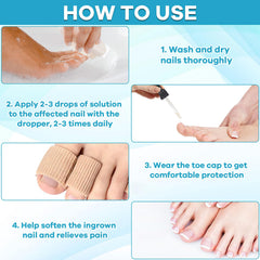 Maliyscent goutte ongle incarné relief ciblé et soin cutané