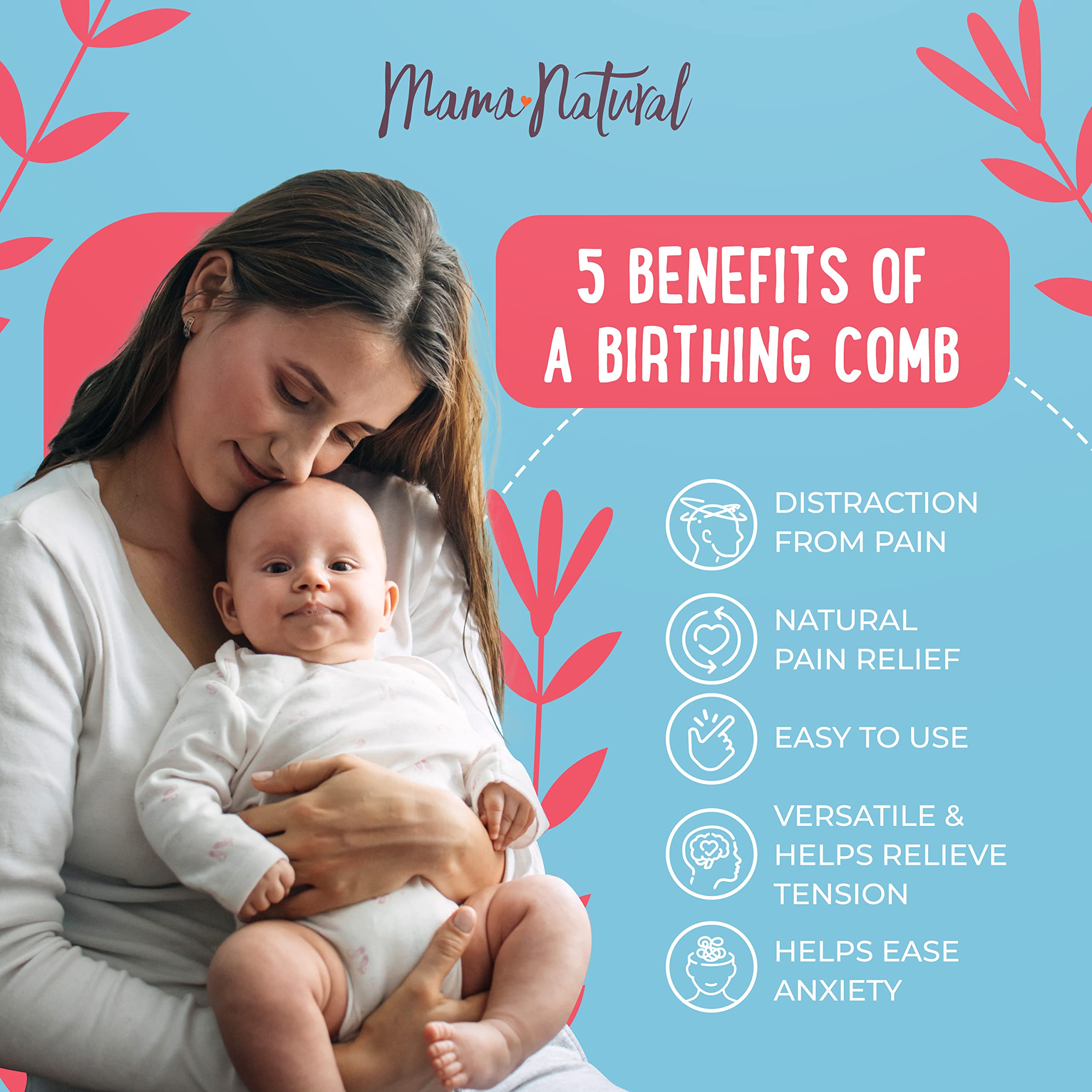 Peigne naissance acupression – points sur la main pour un soulagement ciblé