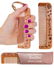 Peigne naissance en bois Mama Natural – ergonomique pour le travail