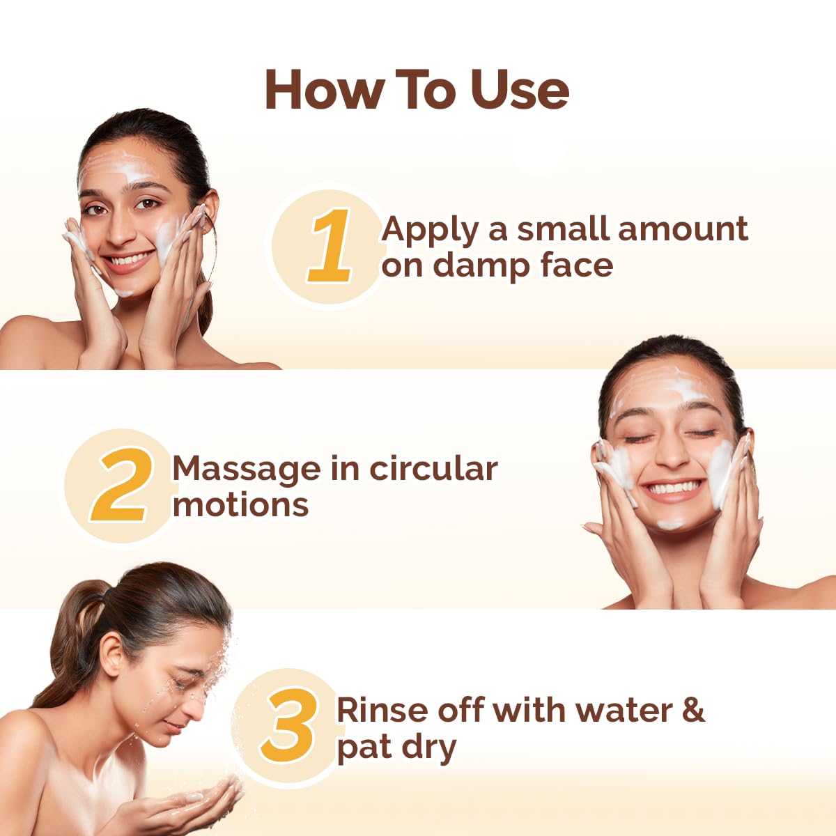 Mamaearth-texture-gel-douce-visage : expérience agréable lors du nettoyage