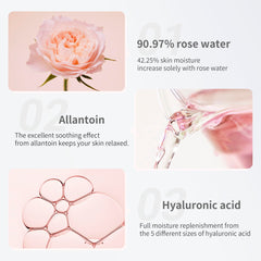 Texture légère et hydratante révélée par le tonique Mamonde.